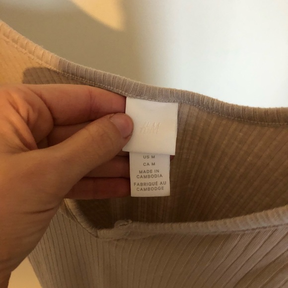 H&M taupe bodysuit - Picture 2 of 3